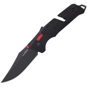 SOG 11120157 Trident MK3 AT-XR Lock A/O Rd Black Knife Black/Red Handles