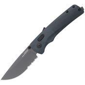 SOG 11180657 Flash MK3 AT-XR Lock A/O Serrated Gray Knife Gray Handles
