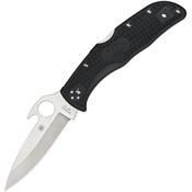 Spyderco 243PGYW Endela VG-10 Lockback Knife Black Handles