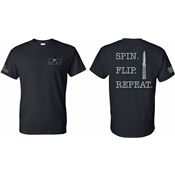 Bear & Son FSRM Spin Flip Repeat T-Shirt Med