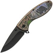 China Made 300508BE Wildlife Linerlock Knife Bear