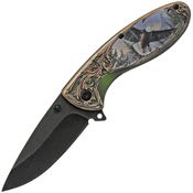 China Made 300508EG Wildlife Linerlock Knife Eagle