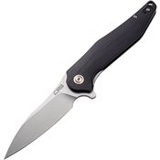 CJRB 1911BKC Agave Linerlock Knife Black G10 Handles