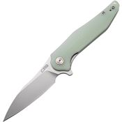 CJRB 1911NTG Agave Linerlock Knife Jade G10 Handles