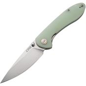 CJRB 1912NTG Feldspar Linerlock Knife Jade Handles