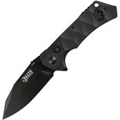 Elite Tactical FDR005BK Parallax Rapid Lock Black Knife Black Handles