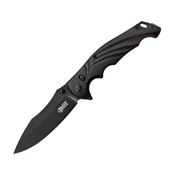 Elite Tactical FDR010BK The Conqueror Black Knife Black Handles