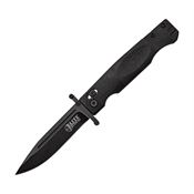 Elite Tactical FDR012BK Guardsman Rapid Lock Black Knife Black Handles