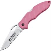 Justin 01JU092P Justin Action R Lockback Knife Pink Handles