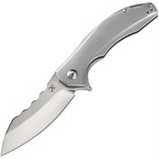 Kansept 1002A5 Spirit Framelock Knife Gray Handles
