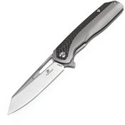 Kansept 1006A3 Shard Framelock Knife Carbon Fiber Handles