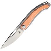 Kizer 3554A2 Apus Framelock Knife Copper