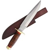 Marbles 577 Stacked Leather Bowie