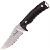 OTTER-Messer R02BME Rotwild Skinner Satin Fixed Blade Knife Bog Oak Handles
