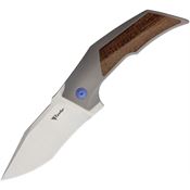 Reate 094 T3000 Framelock Knife Blue Micarta Handles