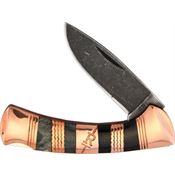 Rough Ryder 1831 Lockback Knife Copper Coil
