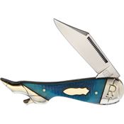 Rough Ryder 2122 Black and Blue Leg Knife