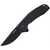 SOG 12380157 SOG-Tac XR Lock Blackout Black Knife Black Handles