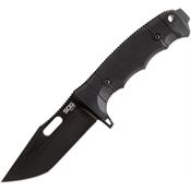 SOG 17210257 Seal FX Tanto Black Fixed Blade Knife Black Handles