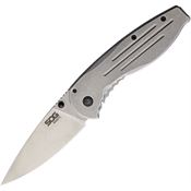 SOG AE31CP Aegis Framelock Knife Stonewashed Handles