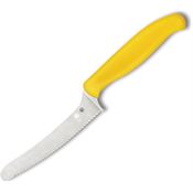 Spyderco K13SYL Z-Cut Kitchen Knife Yellow