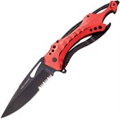 Tac Force 705RDXL Linerlock Knife A/O Red