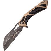 USMC A1063GN USMC Linerlock Knife A/O Tan