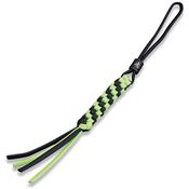 We A01D Paracord Lanyard Grn/Blk