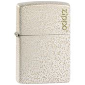 Zippo 14811 Mercury Glass Logo Lighter