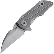 Bestech T2006B 2500 Delta Framelock Knife Sandblast Handles