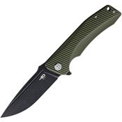 Bestech G27D Mako Linerlock Knife Green Handles