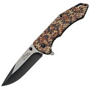 China Made 300520 Snakeskin Linerlock Knife