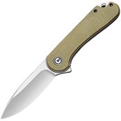 Civivi 907S Elementum Knife Olive Handles