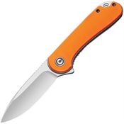 Civivi 907R Elementum Knife Orange Handles