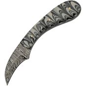 Damascus 1260BK Hook Hunter Black Marble