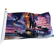 Donald Trump 45407 Trump Tank Flag
