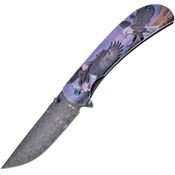 Frost BKH020EE Eagle Linerlock Knife assisted