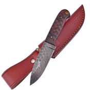 Frost VFD122CWW Fixed Blade Chiseled Winewood