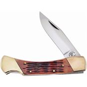 Frost CHCLB5AJBC Lockback Knife Autumn Jigged Bone Handles