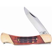 Frost CHCLB4AJBC Copperhead Creek Lockback Knife Autumn Bone Handles