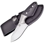 Hen & Rooster 013M Fixed Blade Black Pakkawood
