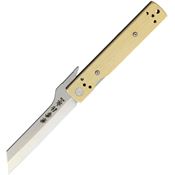 Kanetsune 561 Brushed Brass Linerlock Knife