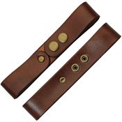 Pakistan 6614BR Frog Belt Sword Hanger Brown