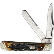 Rough Ryder 2155 Trapper Cinnamon Stag