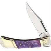 Rough Ryder 2149 Purple Swirl Lockback Knife