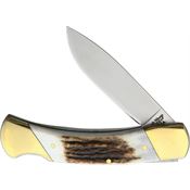 Schrade 06 Stag Lockback Knife
