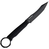 WildSteer SCO3113 Scorpion Neck Black Fixed Blade Knife Black Handles