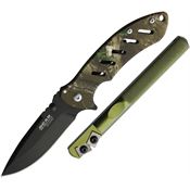 Bear & Son 71824 Framelock Knife/Edgemate Combo Camo Handles