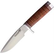 BlackJack B125L Classic Model 125 Fixed Blade Knife Stacked Handles