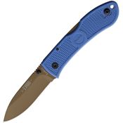 Ka-Bar 4062D2 Dozier Hunter Lockback Knife Blue Handles